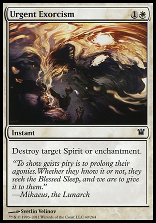 MTG: Innistrad 040: Urgent Exorcism (FOIL) 