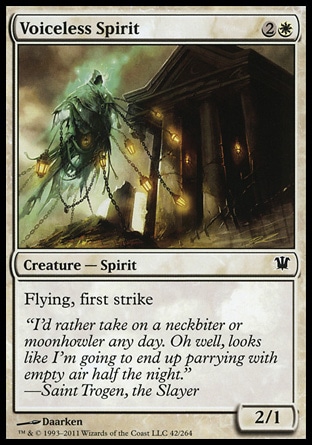 MTG: Innistrad 042: Voiceless Spirit 