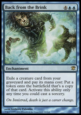 MTG: Innistrad 044: Back from the Brink (FOIL) 