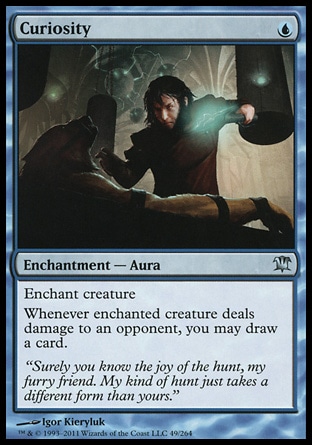 MTG: Innistrad 049: Curiosity (FOIL) 