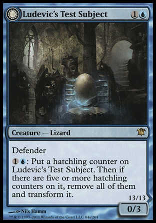MTG: Innistrad 064: Ludevics Test Subject // Ludevics Abomination (FOIL) 