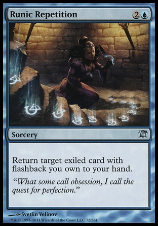 Magic: Innistrad 072: Runic Repetition (FOIL) 