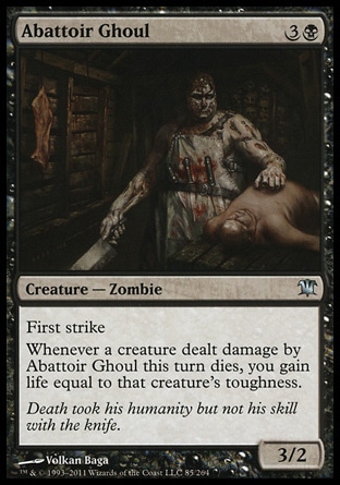 MTG: Innistrad 085: Abattoir Ghoul 