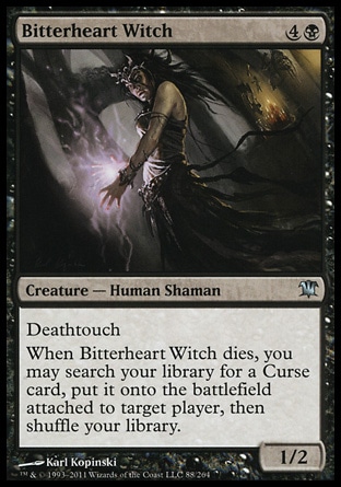 Magic: Innistrad 088: Bitterheart Witch 