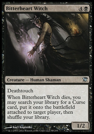 MTG: Innistrad 088: Bitterheart Witch 