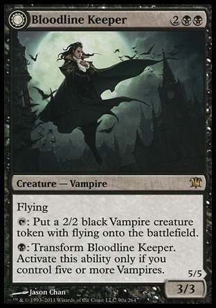 Magic: Innistrad 090: Bloodline Keeper // Lord of Lineage 