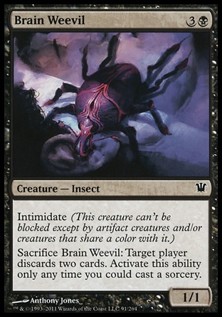 MTG: Innistrad 091: Brain Weevil (FOIL) 