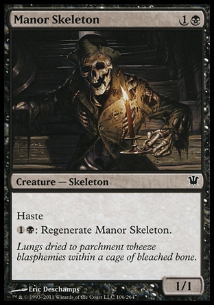 MTG: Innistrad 106: Manor Skeleton 