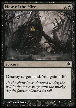 MTG: Innistrad 108: Maw of the Mire 