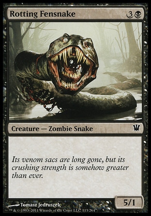 MTG: Innistrad 113: Rotting Fensnake 