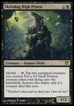 MTG: Innistrad 117: Skirsdag High Priest 