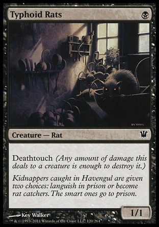 MTG: Innistrad 120: Typhoid Rats 