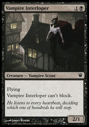MTG: Innistrad 123: Vampire Interloper 