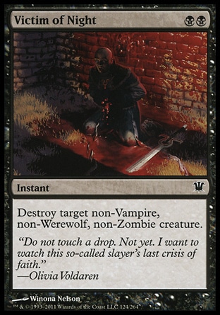 MTG: Innistrad 124: Victim of Night 