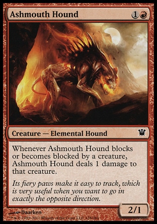 MTG: Innistrad 128: Ashmouth Hound (FOIL) 