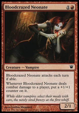 MTG: Innistrad 131: Bloodcrazed Neonate 