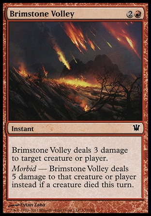 MTG: Innistrad 132: Brimstone Volley (FOIL) 