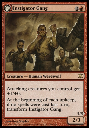 MTG: Innistrad 149: Instigator Gang // Wildblood Pack 