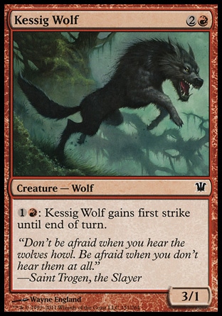 Magic: Innistrad 151: Kessig Wolf 