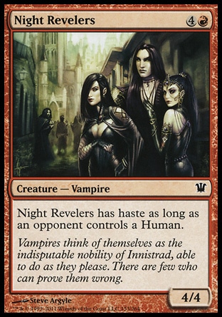 Magic: Innistrad 153: Night Revelers 