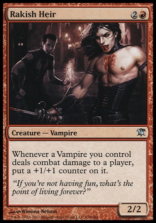 MTG: Innistrad 158: Rakish Heir 