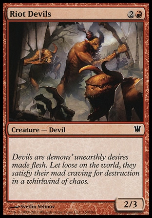 MTG: Innistrad 160: Riot Devils 