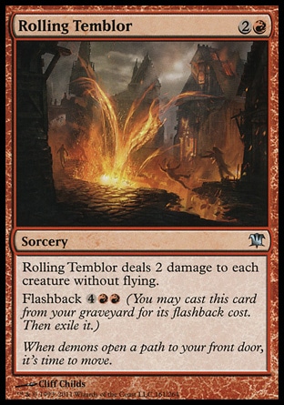 MTG: Innistrad 161: Rolling Temblor (FOIL) 