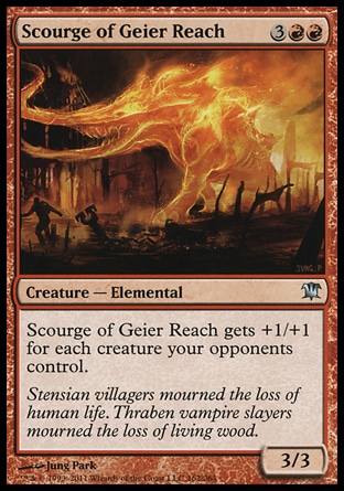 MTG: Innistrad 162: Scourge of Geier Reach 