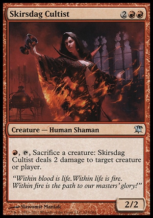 MTG: Innistrad 163: Skirsdag Cultist 