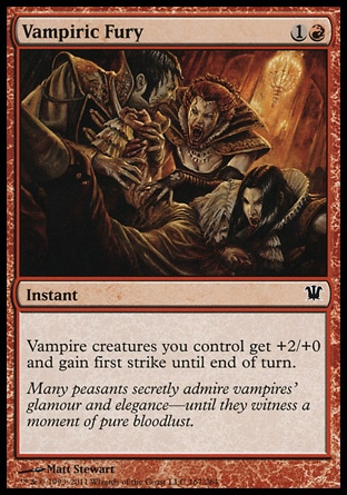 MTG: Innistrad 167: Vampiric Fury 