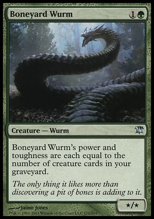 MTG: Innistrad 171: Boneyard Wurm 