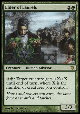 MTG: Innistrad 177: Elder of Laurels 