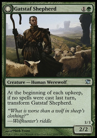 MTG: Innistrad 182: Gatstaf Shepherd // Gatstaf Howler 
