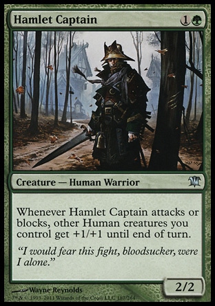 MTG: Innistrad 187: Hamlet Captain 