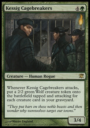 Magic: Innistrad 189: Kessig Cagebreakers 