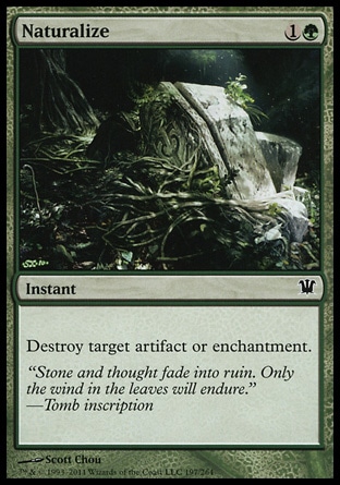 MTG: Innistrad 197: Naturalize (FOIL) 