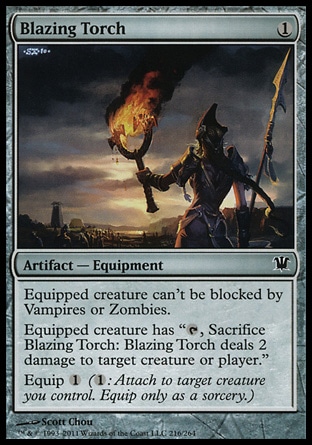 Magic: Innistrad 216: Blazing Torch (FOIL) 