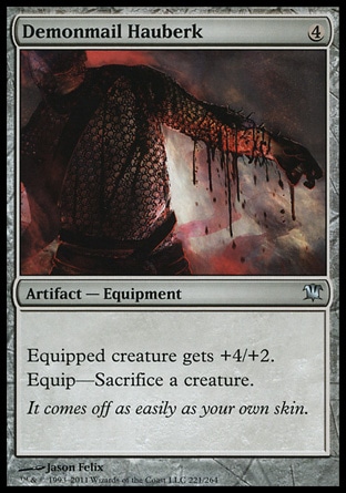MTG: Innistrad 221: Demonmail Hauberk 