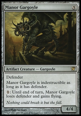 MTG: Innistrad 228: Manor Gargoyle 