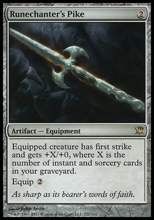 MTG: Innistrad 231: Runechanters Pike 