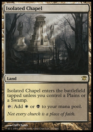 Magic: Innistrad 242: Isolated Chapel 