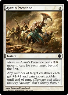 MTG: Journey Into Nyx 002: Ajanis Presence 
