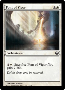 Magic: Journey Into Nyx 011: Font of Vigor (FOIL) 