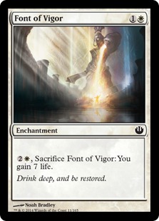 MTG: Journey Into Nyx 011: Font of Vigor 