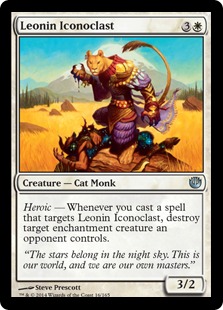 MTG: Journey Into Nyx 016: Leonin Iconoclast 