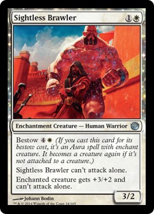 MTG: Journey Into Nyx 024: Sightless Brawler 