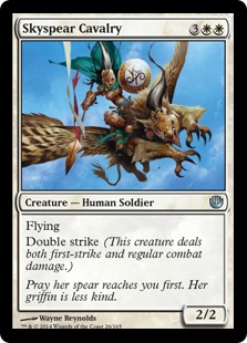 MTG: Journey Into Nyx 026: Skyspear Cavalry 