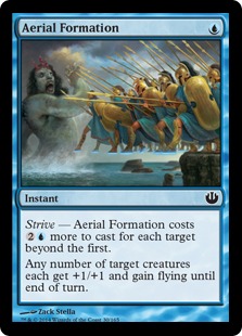 MTG: Journey Into Nyx 030: Aerial Formation 