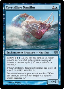 MTG: Journey Into Nyx 034: Crystalline Nautilus 