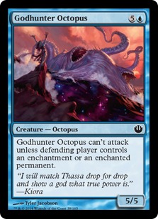 MTG: Journey Into Nyx 039: Godhunter Octopus 